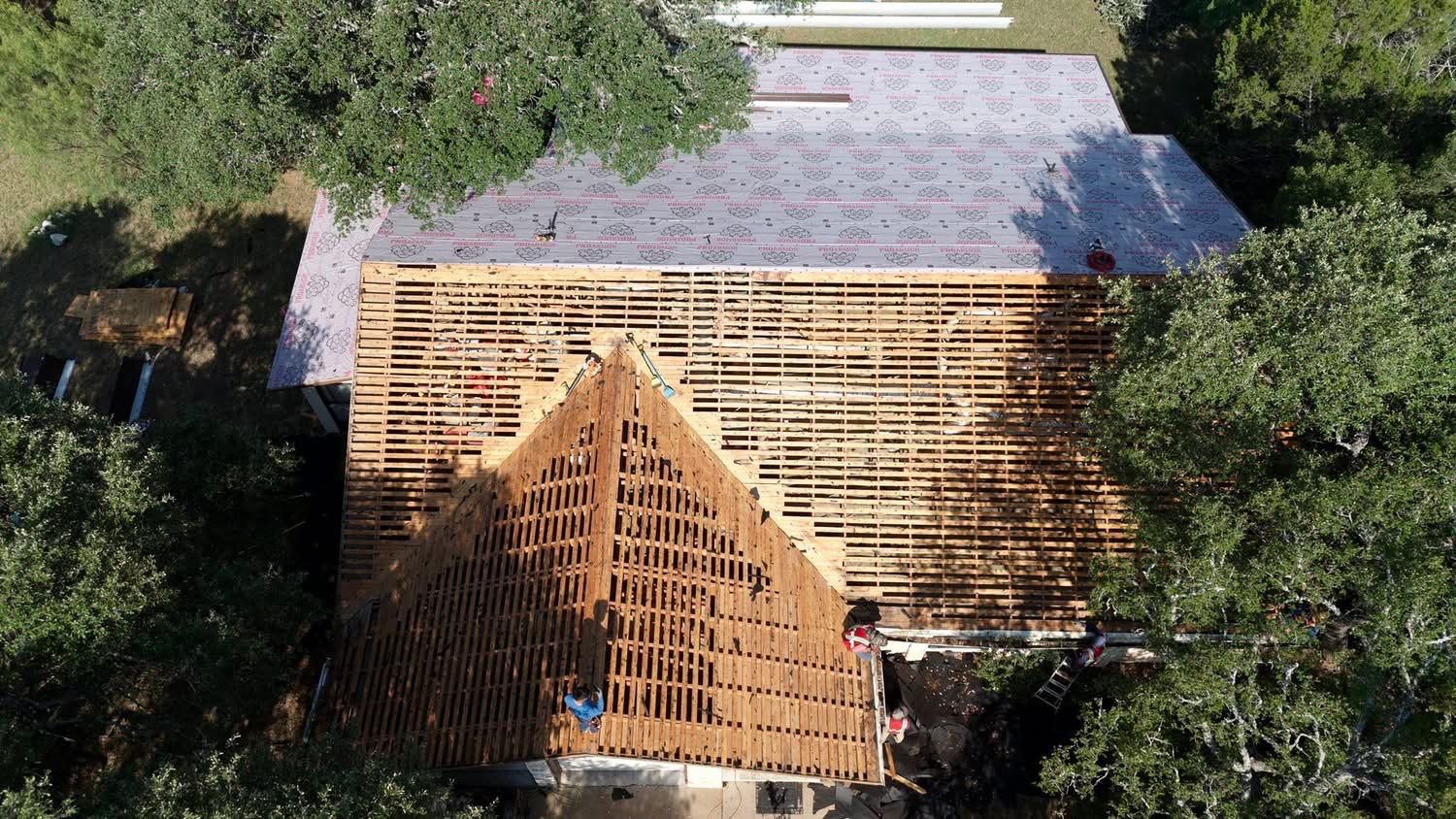 Steel Metal Roofing using McElroy Steel Standing Seam by Lightning Exteriors