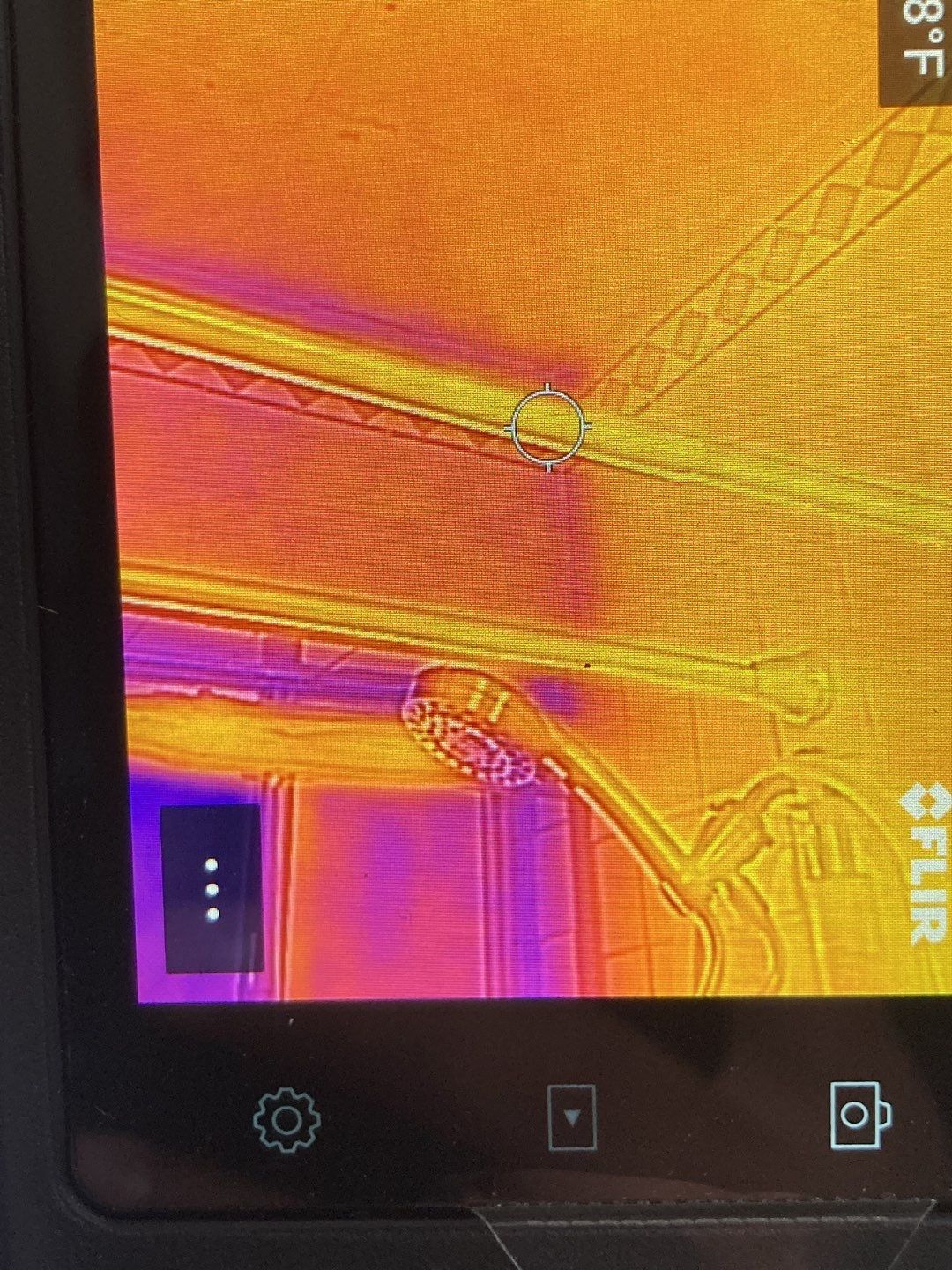 Water Damage in Bathroom by Accountable Home Services