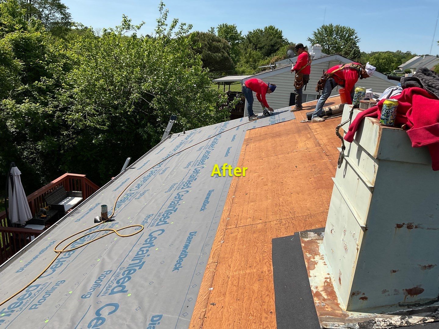 Residential Roofing Installation using CertainTeed Shingles by Alpha Design Services