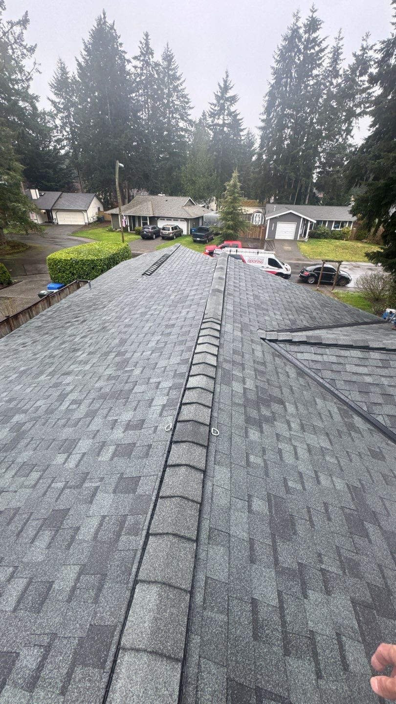 Residential Roofing Installation using GAF UHDZ Shingles by Roofing Formula LLC