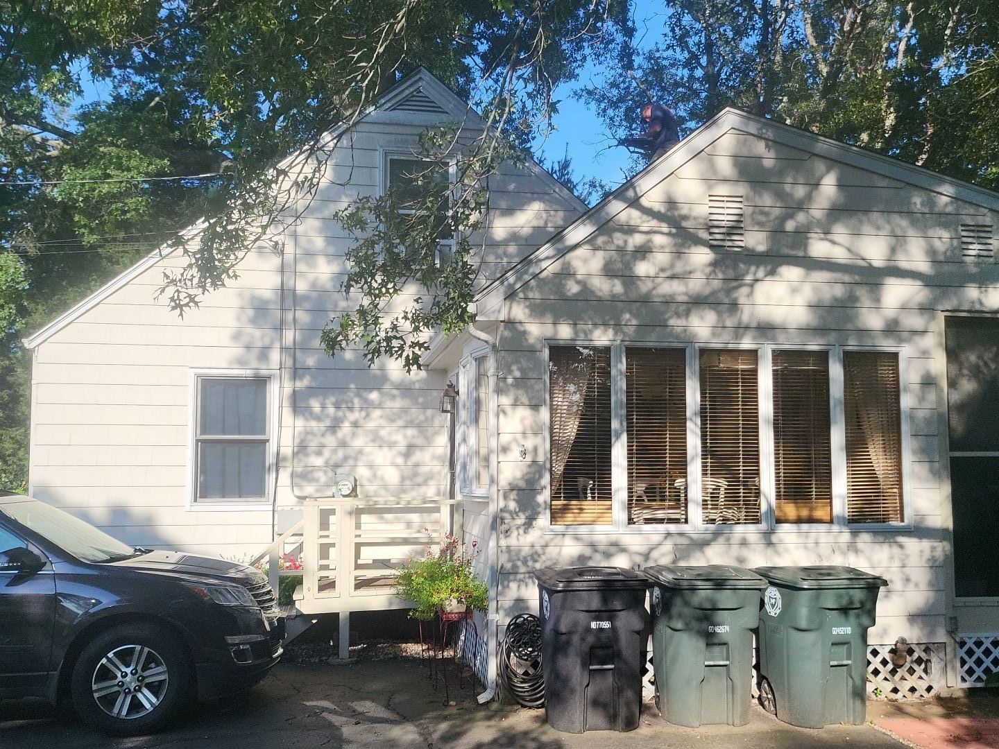 Residential Roofing Installation using Owens Corning Duration Designer - Sand Dune by A Plus Exterior