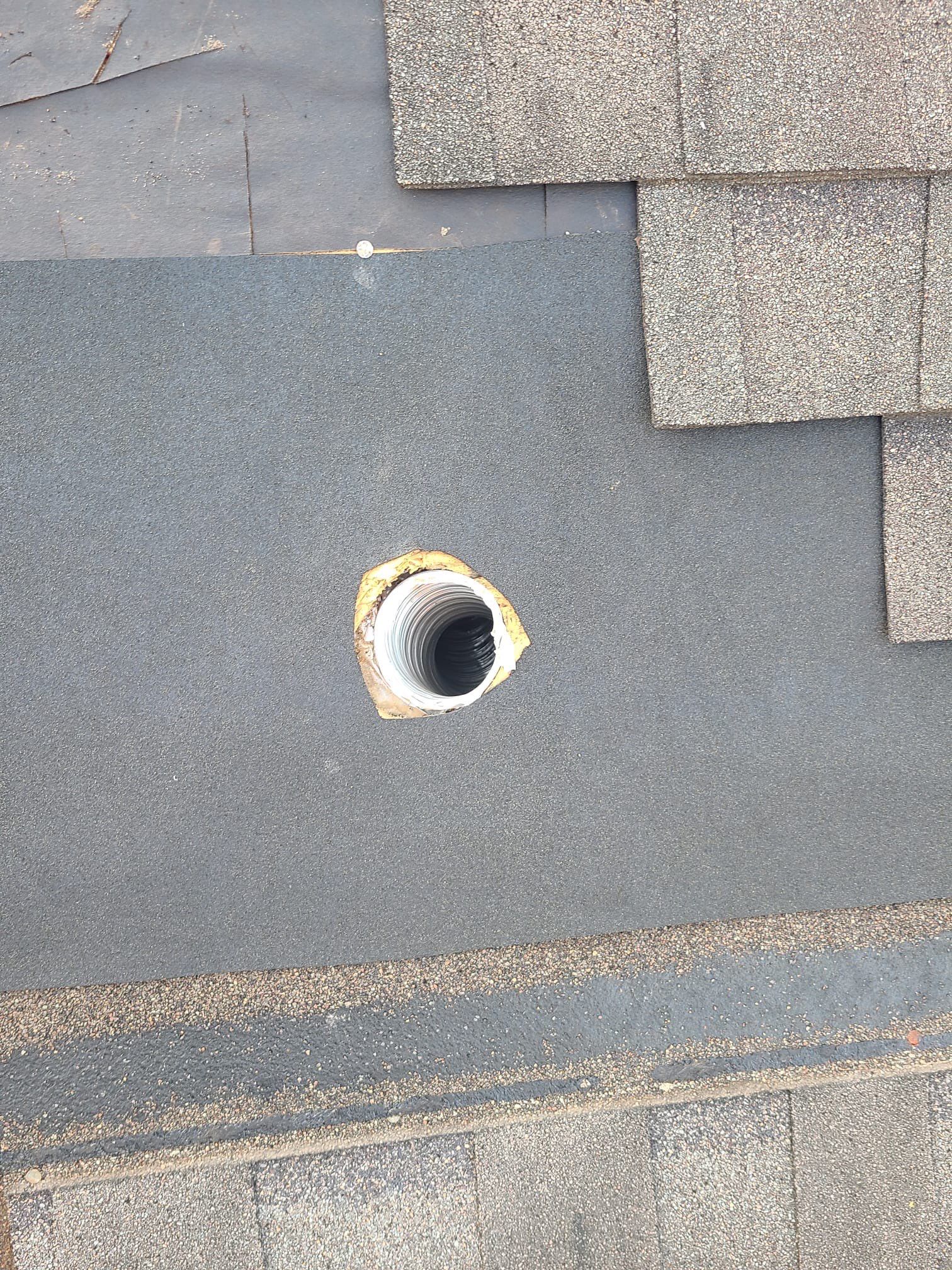 Hail Damage using Owen's Corning Duration (Lifetime) Shingles by Roof Repair Company