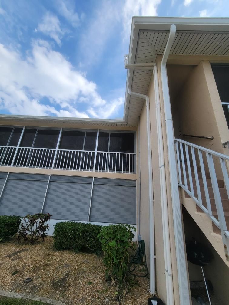 Downspout Replacement in Cape Coral FL by Gutter Professors