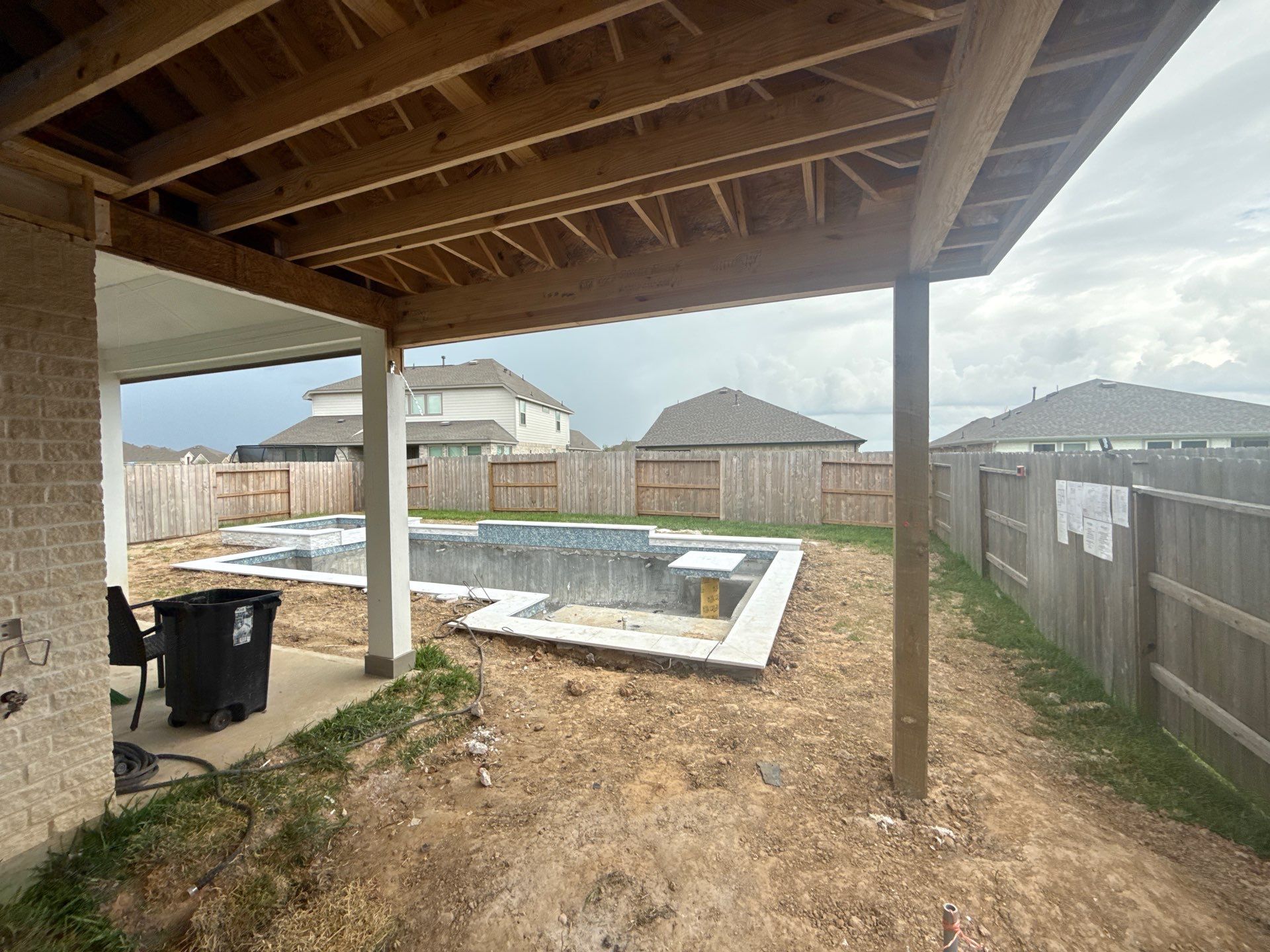 Patio and Summer Kitchen in Texas city by SophAlx LLC