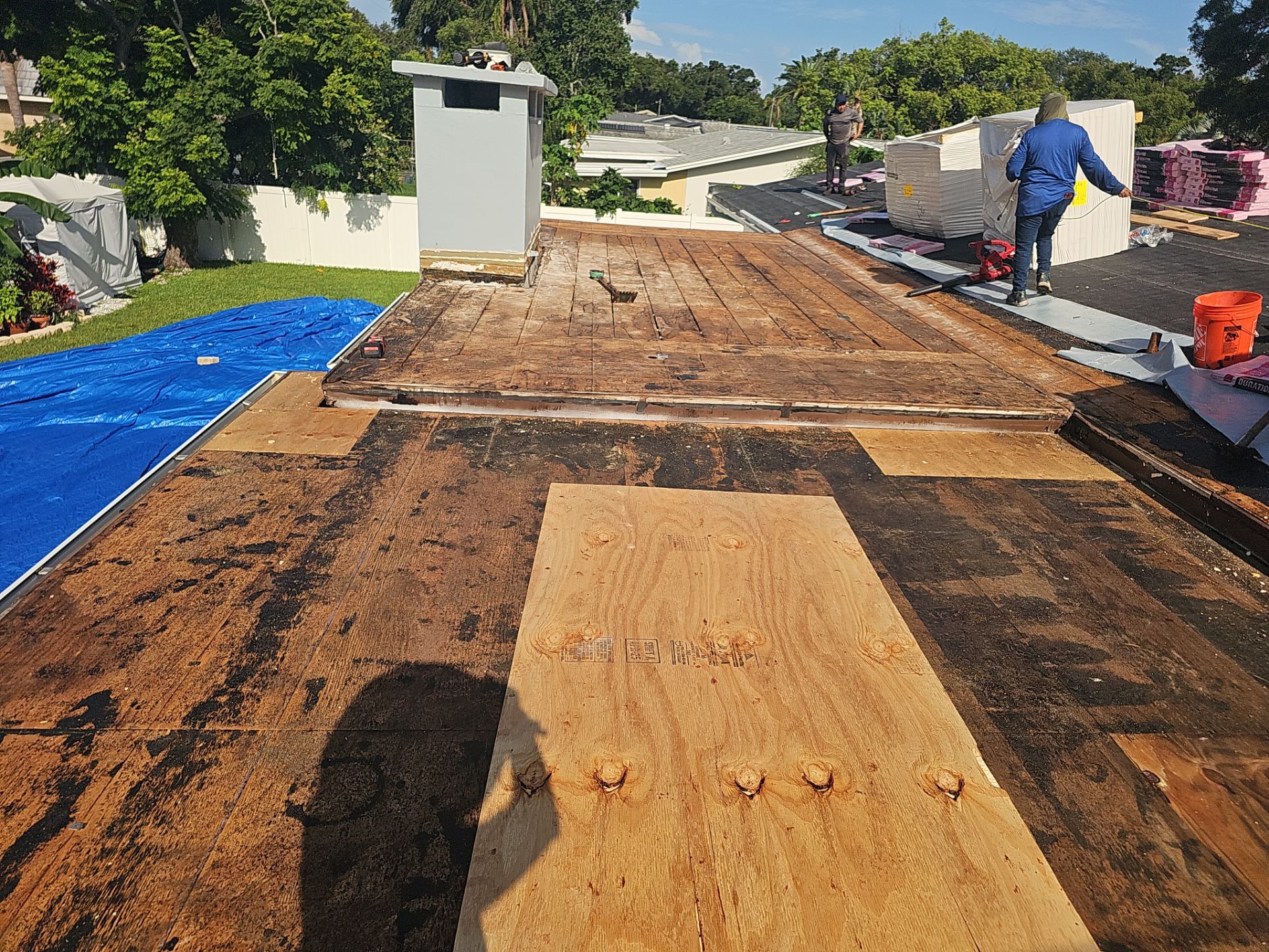 Project in Clearwater 33756 by Mitchell Roofing Company LLC 
