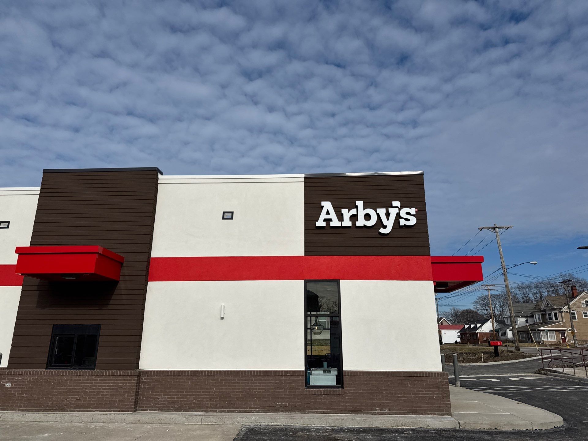 Arby's New Ashtabula, OH Location - Commercial Roof Installation by 3 Daughters Construction 