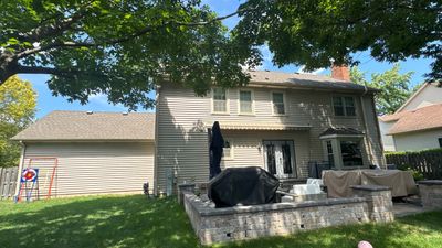 Turtle Shell gutter protection installation in Naperville, IL 60540, photograph 5