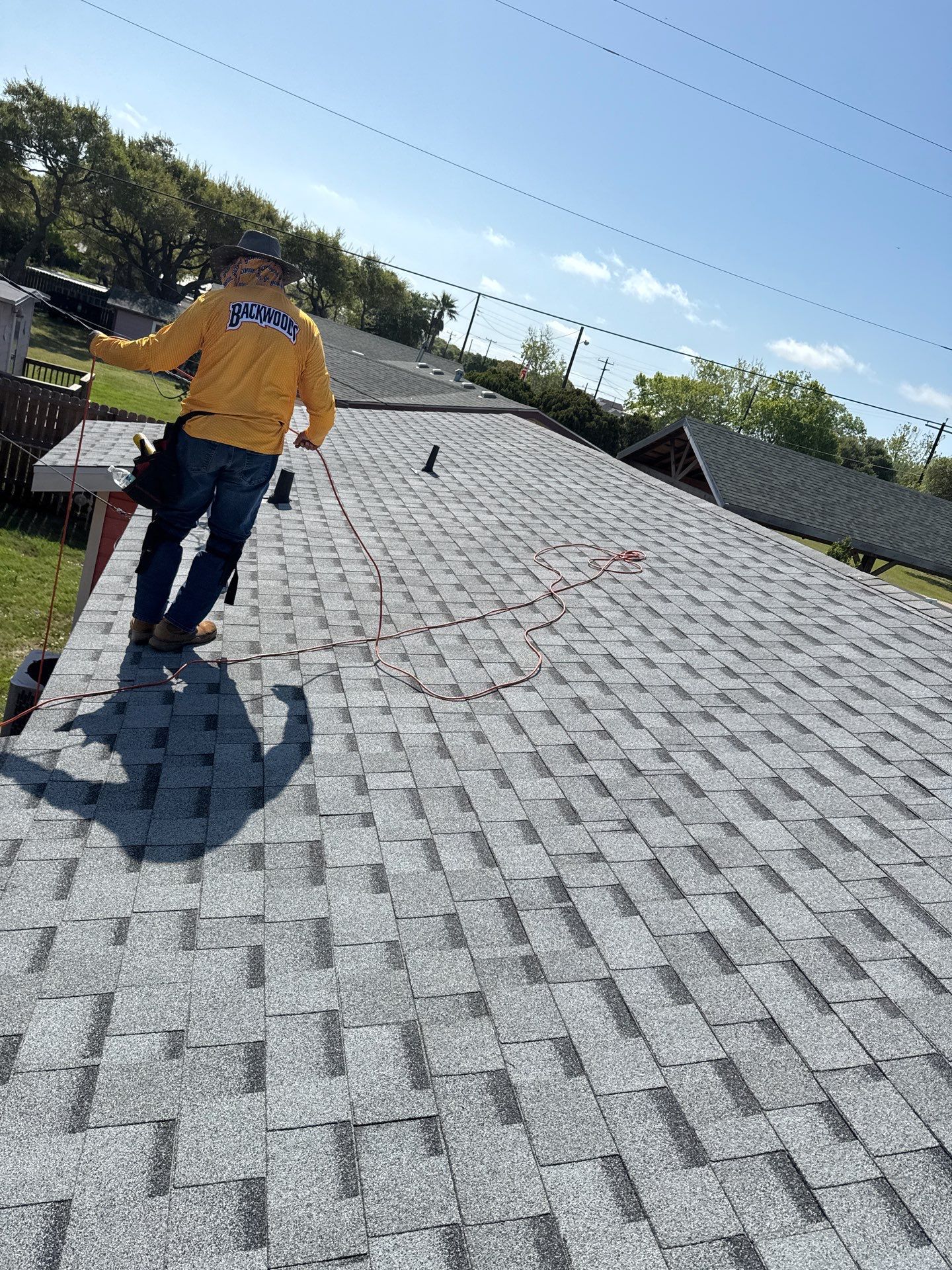 Perfectly Pink in Rockport Texas by Bayfront Roofing and Construction