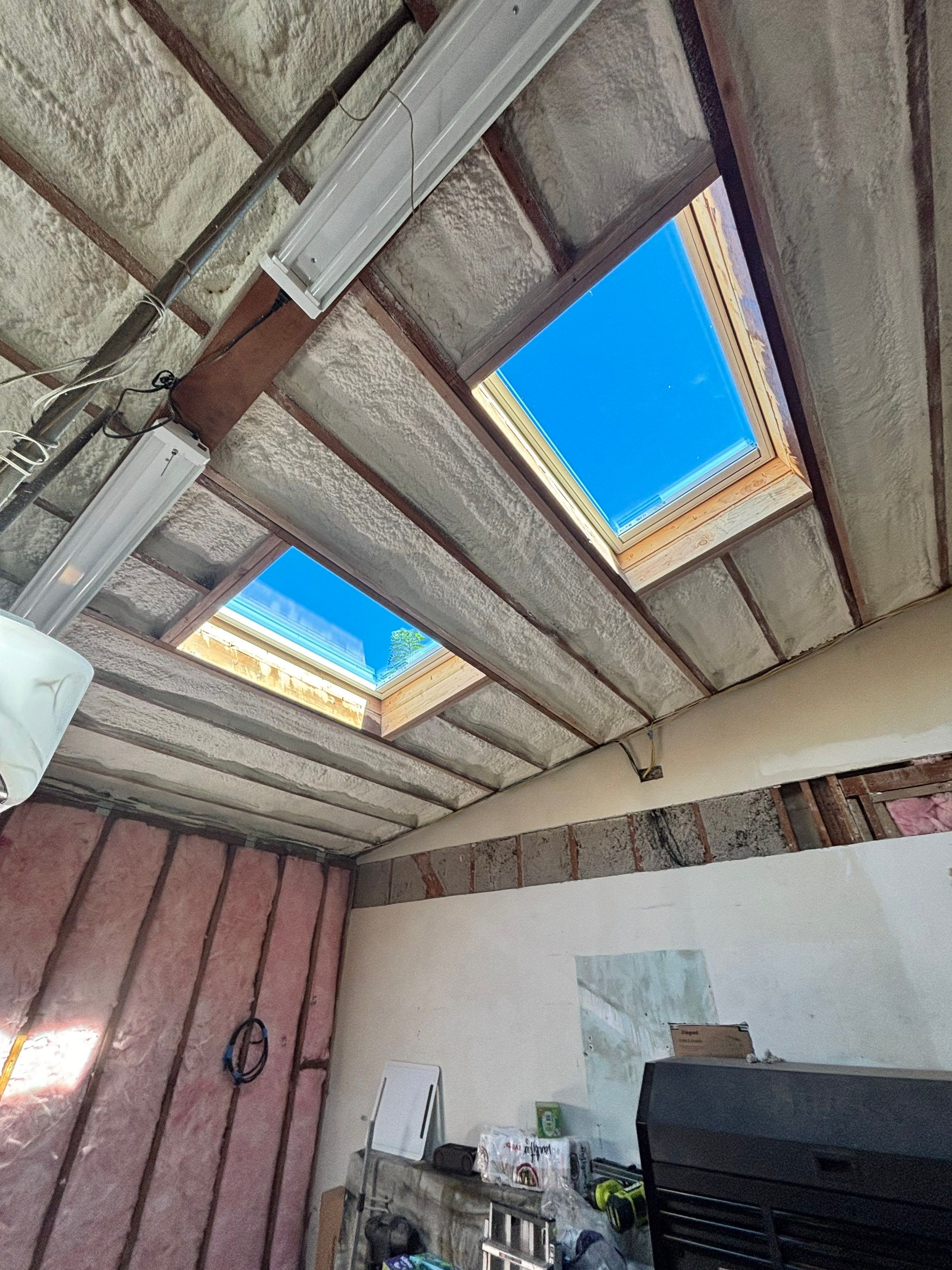 Spray Foam Project in La Crescenta by Insulation Labs