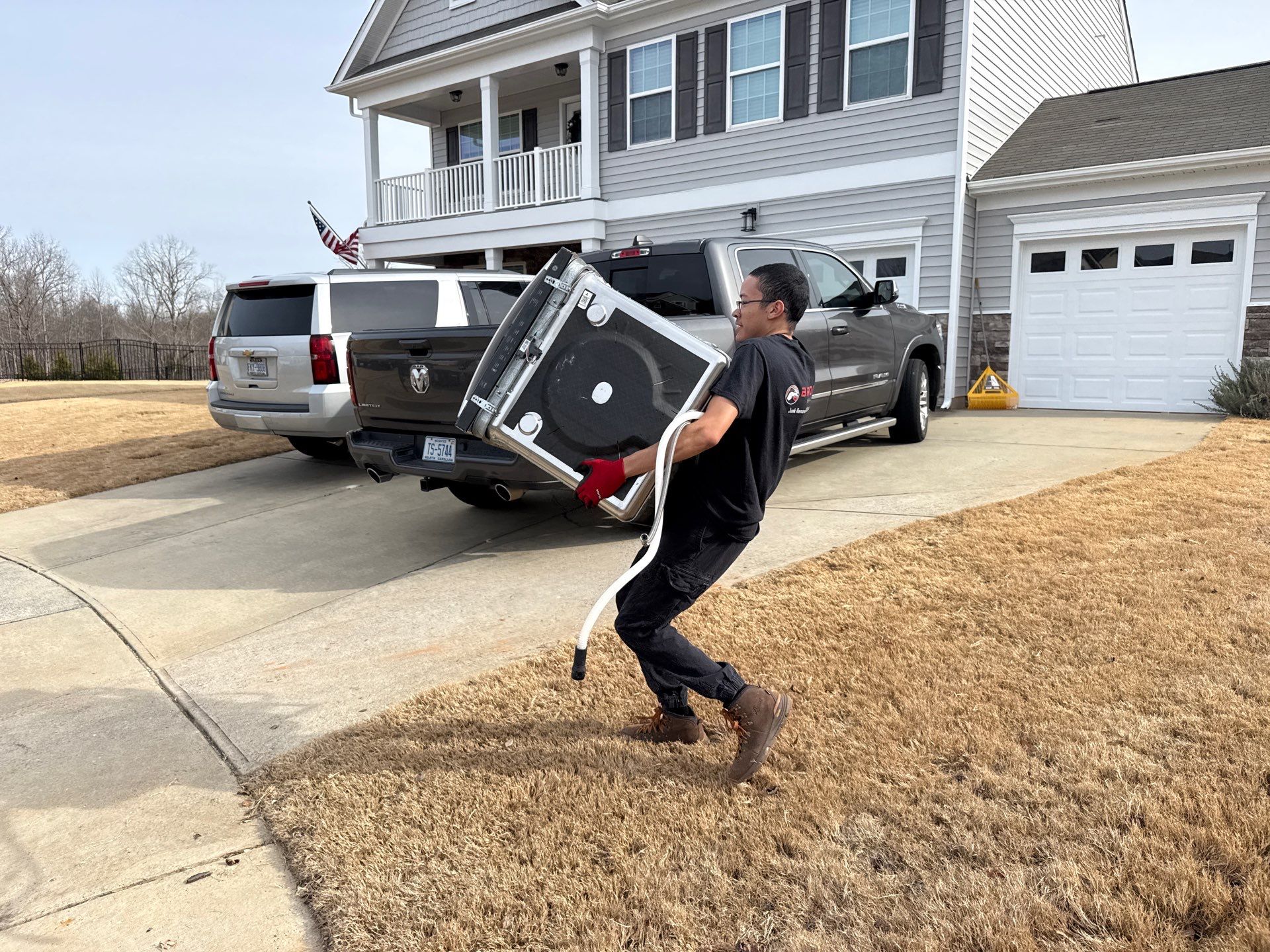 Project in Waxhaw by Badger Hauling