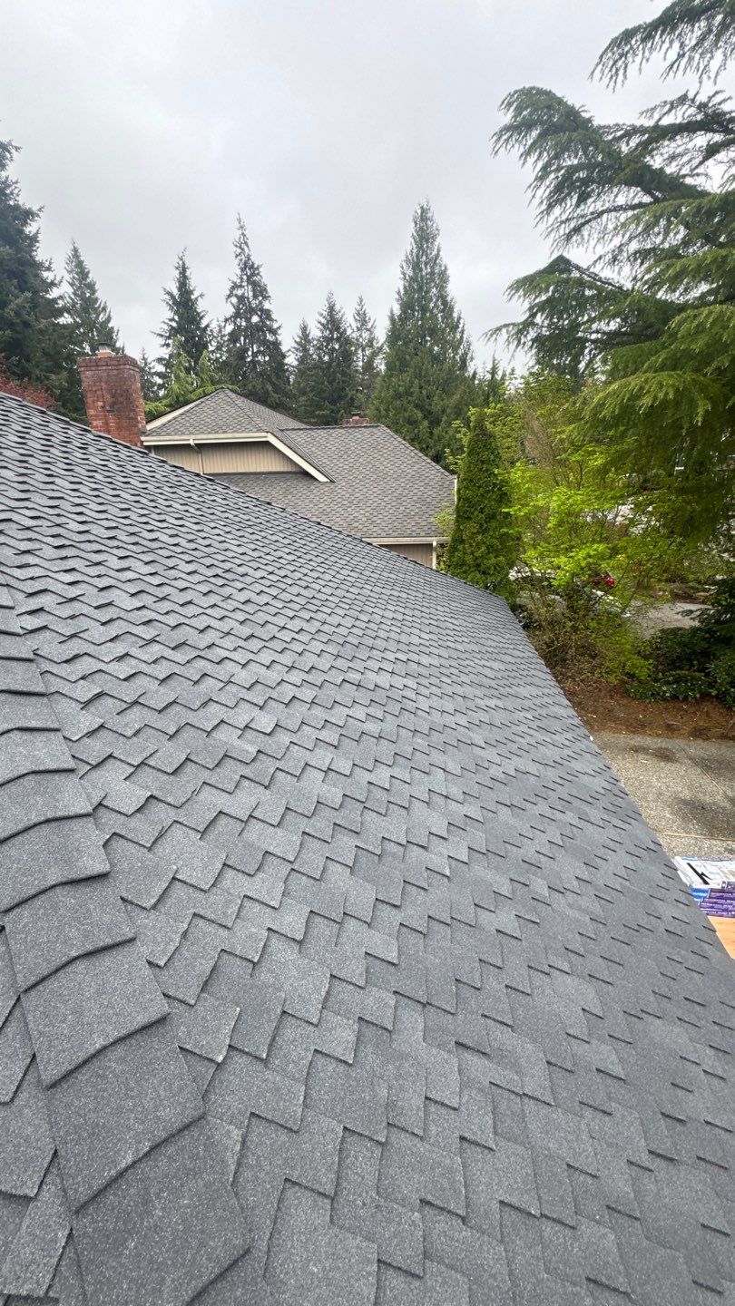 Residential Roofing Installation using GAF UHDZ Shingles by Roofing Formula LLC