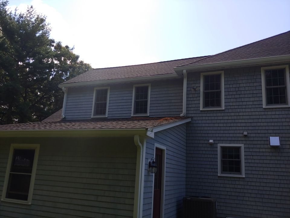 Kingston, MA Gutter Installation using 6" K-Style Aluminum Duo Pro Gutter by Gutter Pro Enterprises