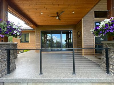 Patio Transformation using Echo 1/4" Chip