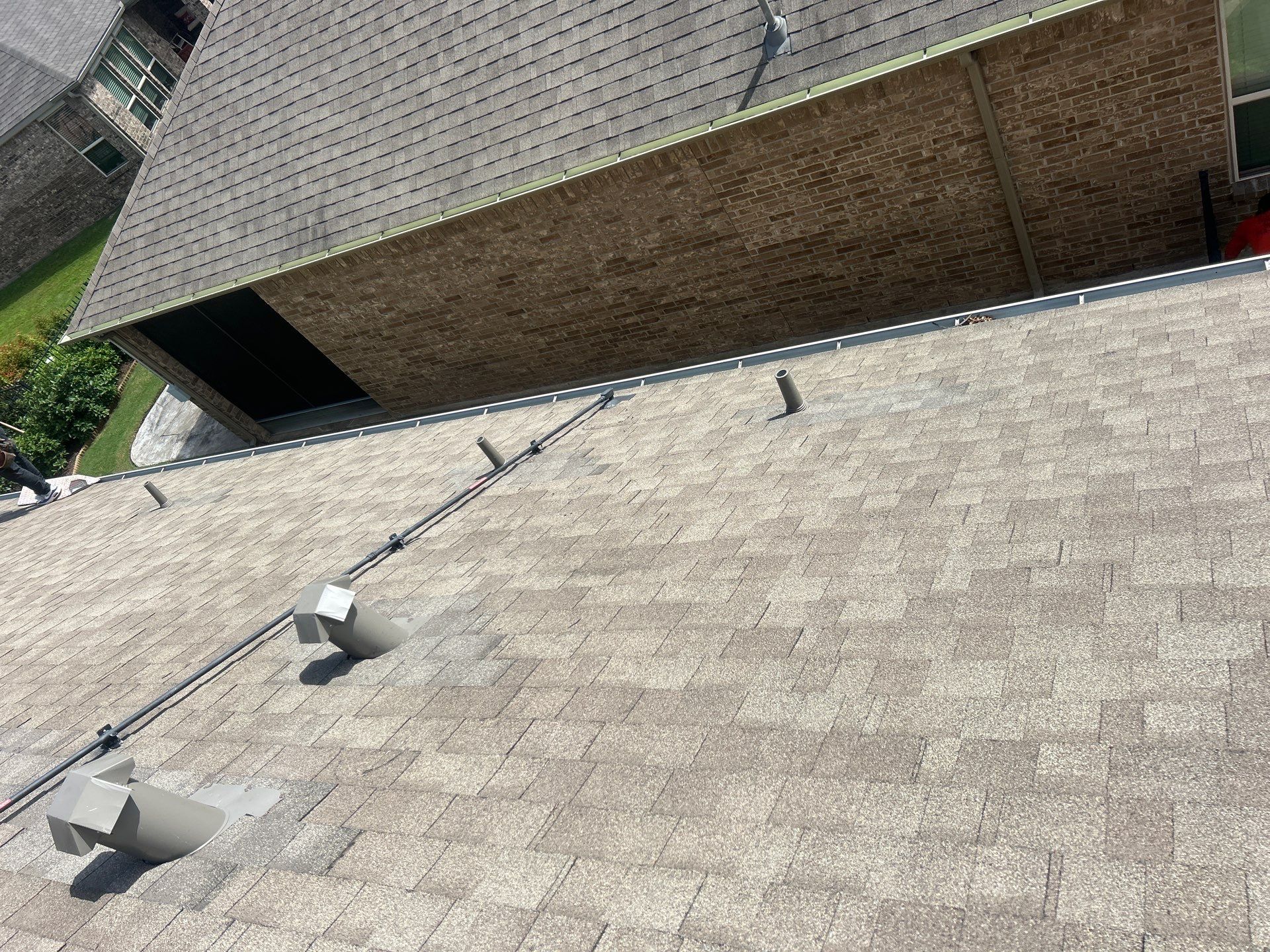 Hail Damage using Owen's Corning Duration (Lifetime) Shingles by Roof Repair Company