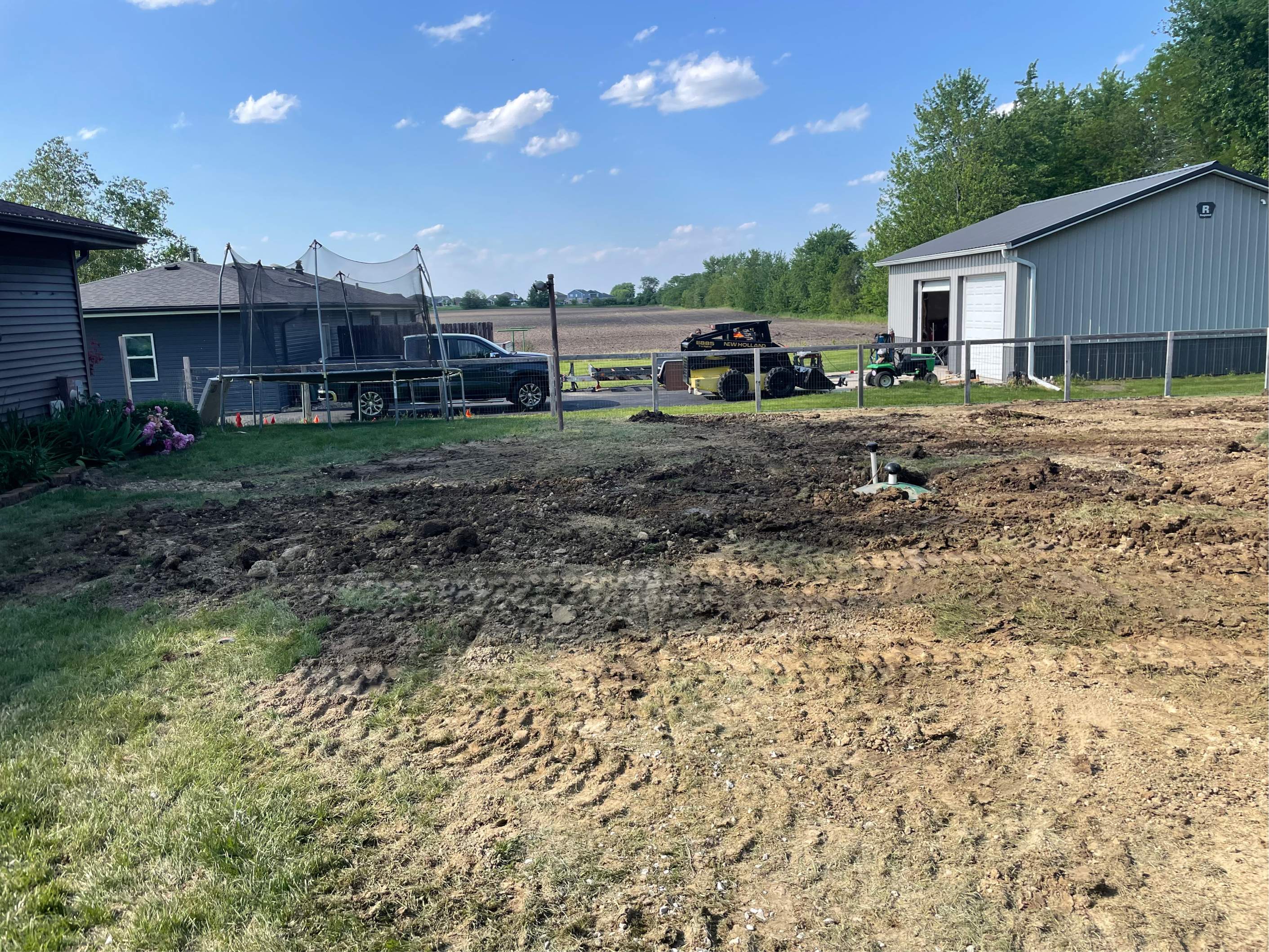 Septic System Installation with Aeration System and Chambers by Allied Water Services