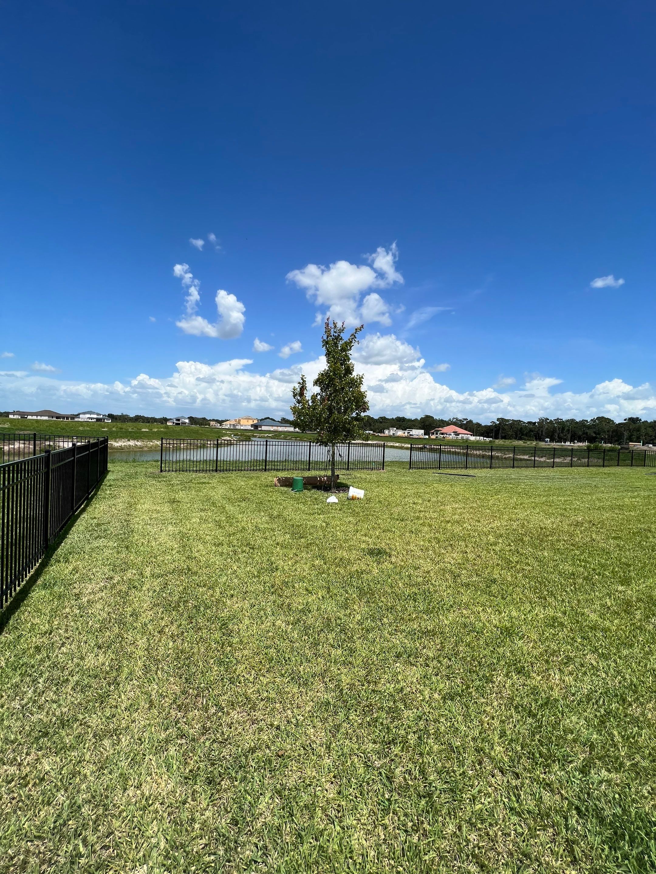 Parrish, FL  Black 3 Rail Aluminum Fence Installation by Asap fence and gates, LLC