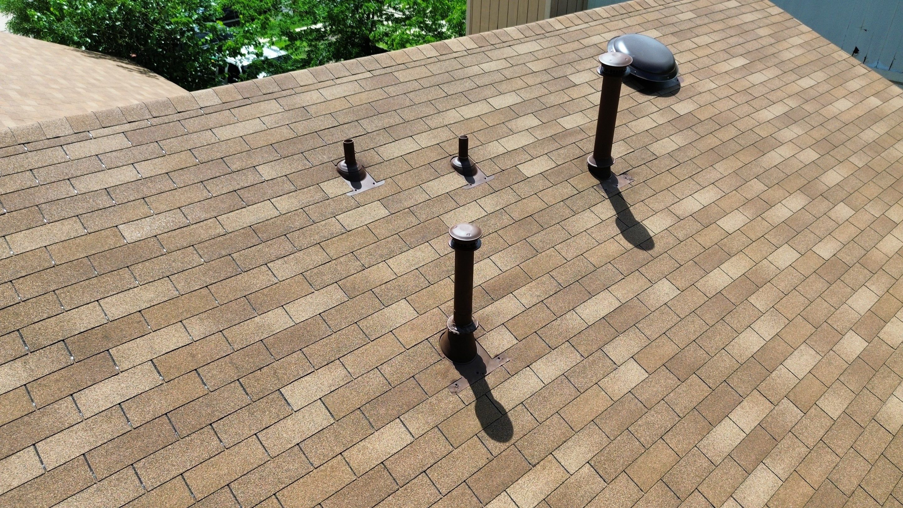 Roof Replacement in Austin, TX | Owens Corning Desert Tan Shingles by Kstylez Roofing & Construction