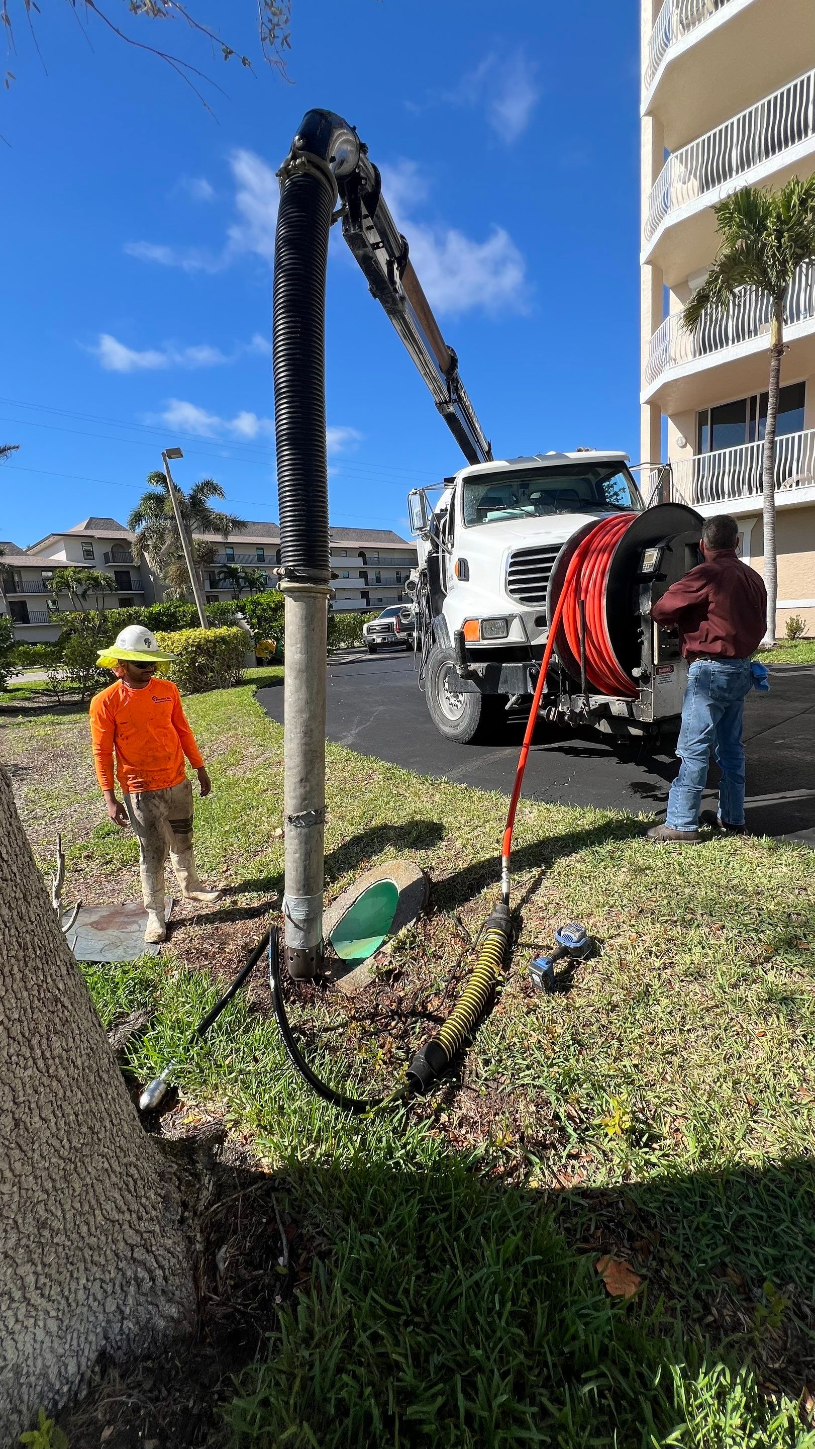 Condo Complex Stormwater System Maintenance by Don Mar, Inc. Storm Water Solutions