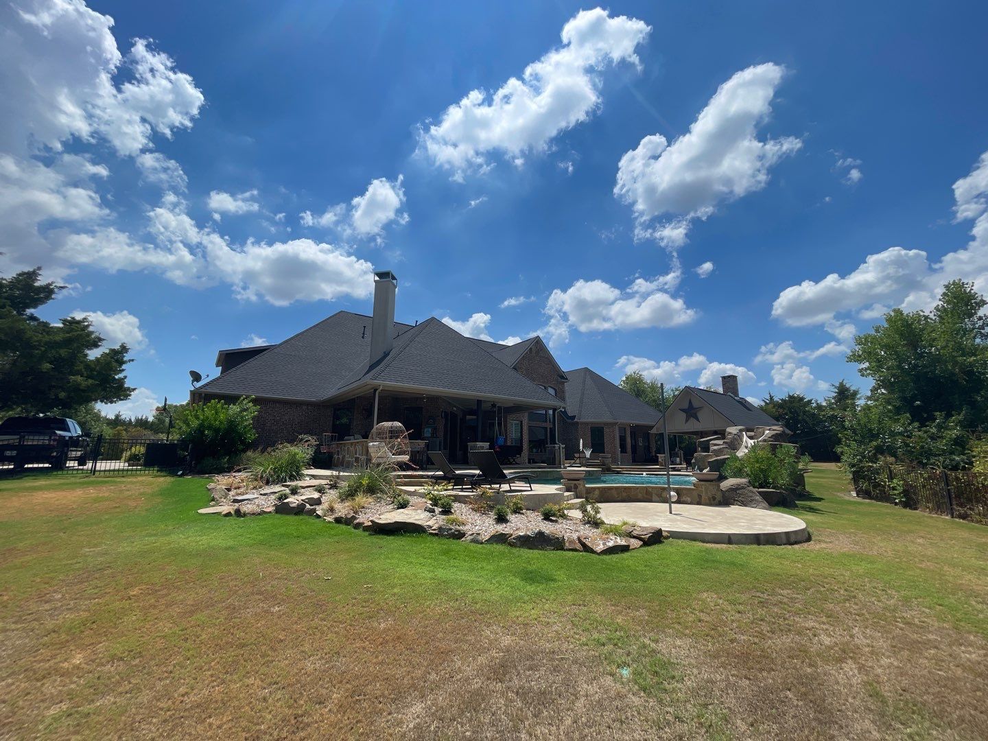 Beautiful Estate in Far North Texas - Storm Damage Re-Roofing by First United Roofing & Construction