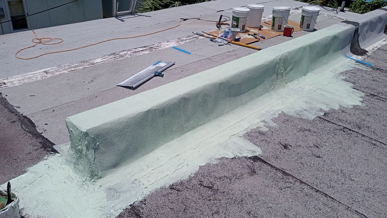 Market Street Coating by Bayfront Roofing and Construction