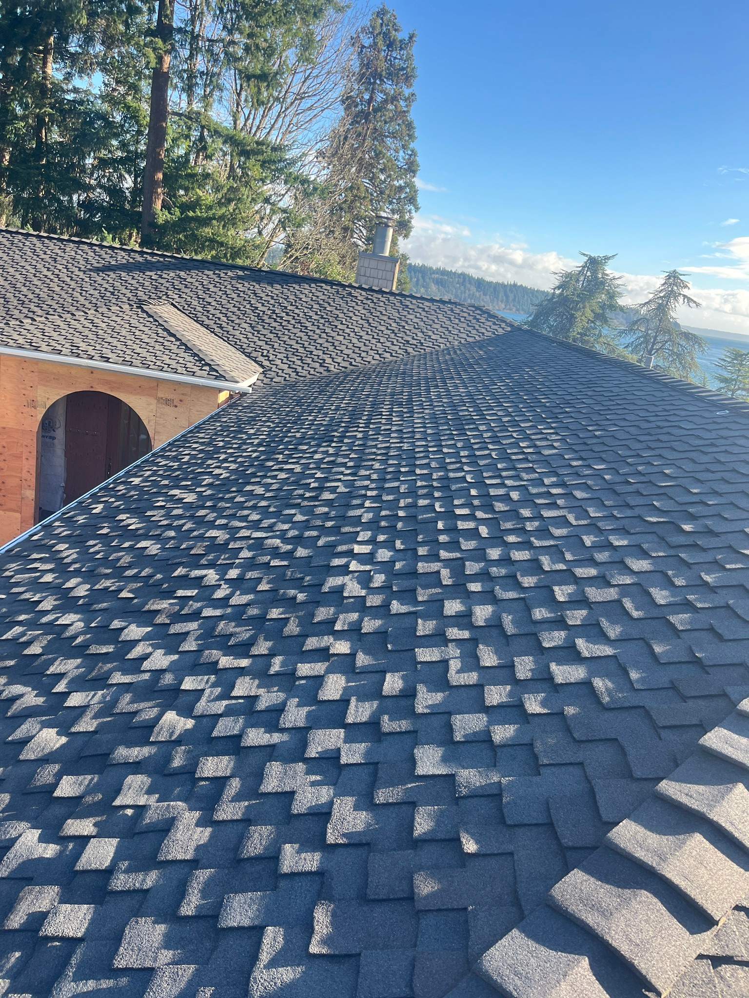 Residential Roof Replacement in Bainbridge Island, WA by Hanley Construction