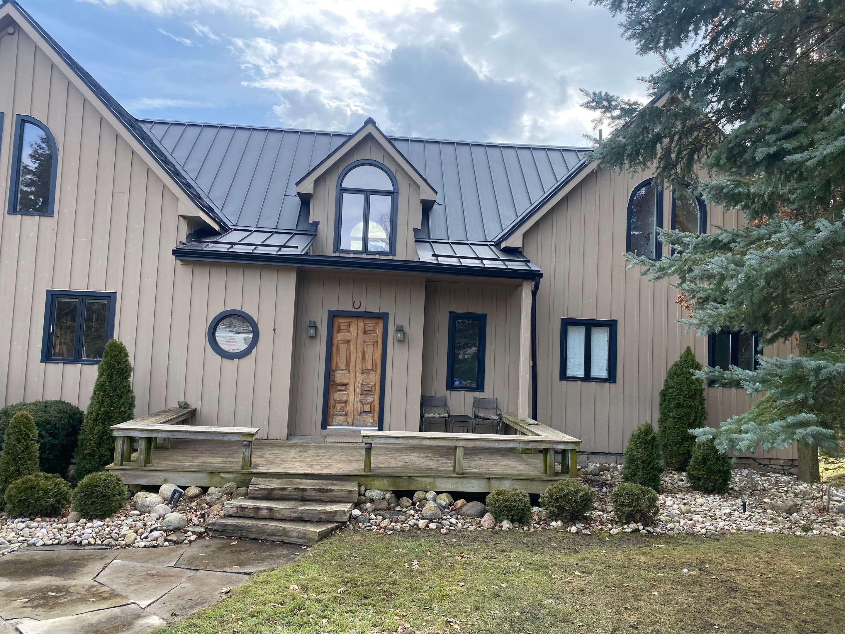 Residential Roofing Installation using 24 Ga Standing Seam Metal by Jay Carter Roofing & Sheet Metal