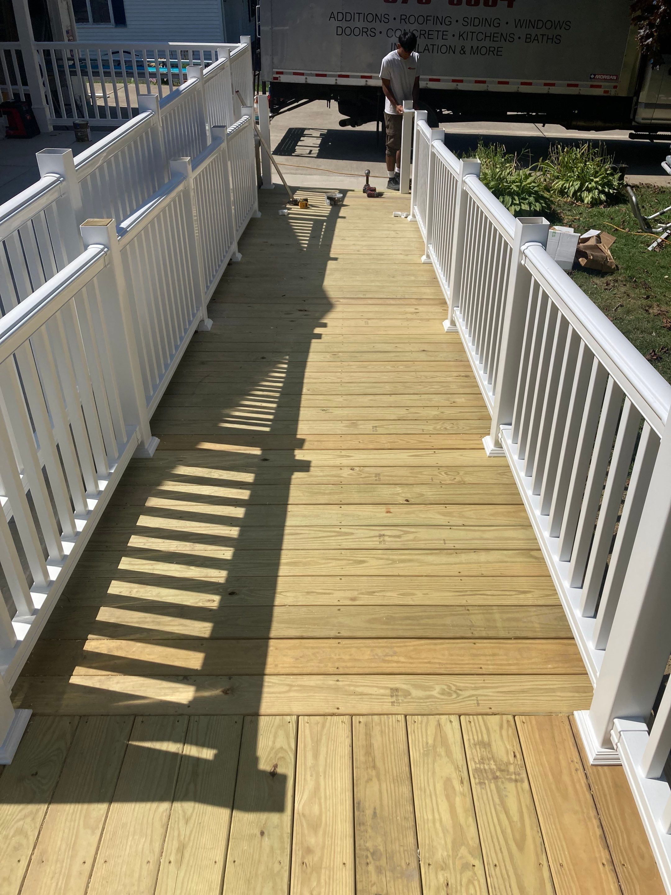 Porch and Concrete by Ivy Lea Construction