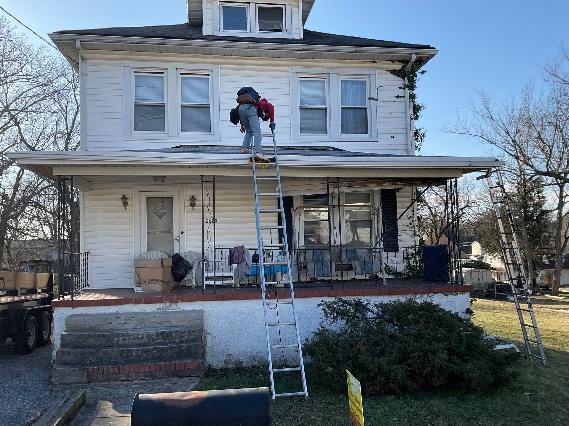 Porch Exterior Renovation by Alpha Design Services