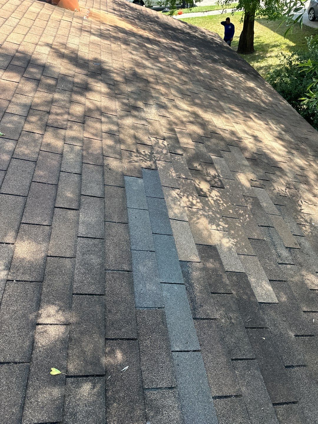 Hail Damage using Owen's Corning Duration (Lifetime) Shingles by Roof Repair Company