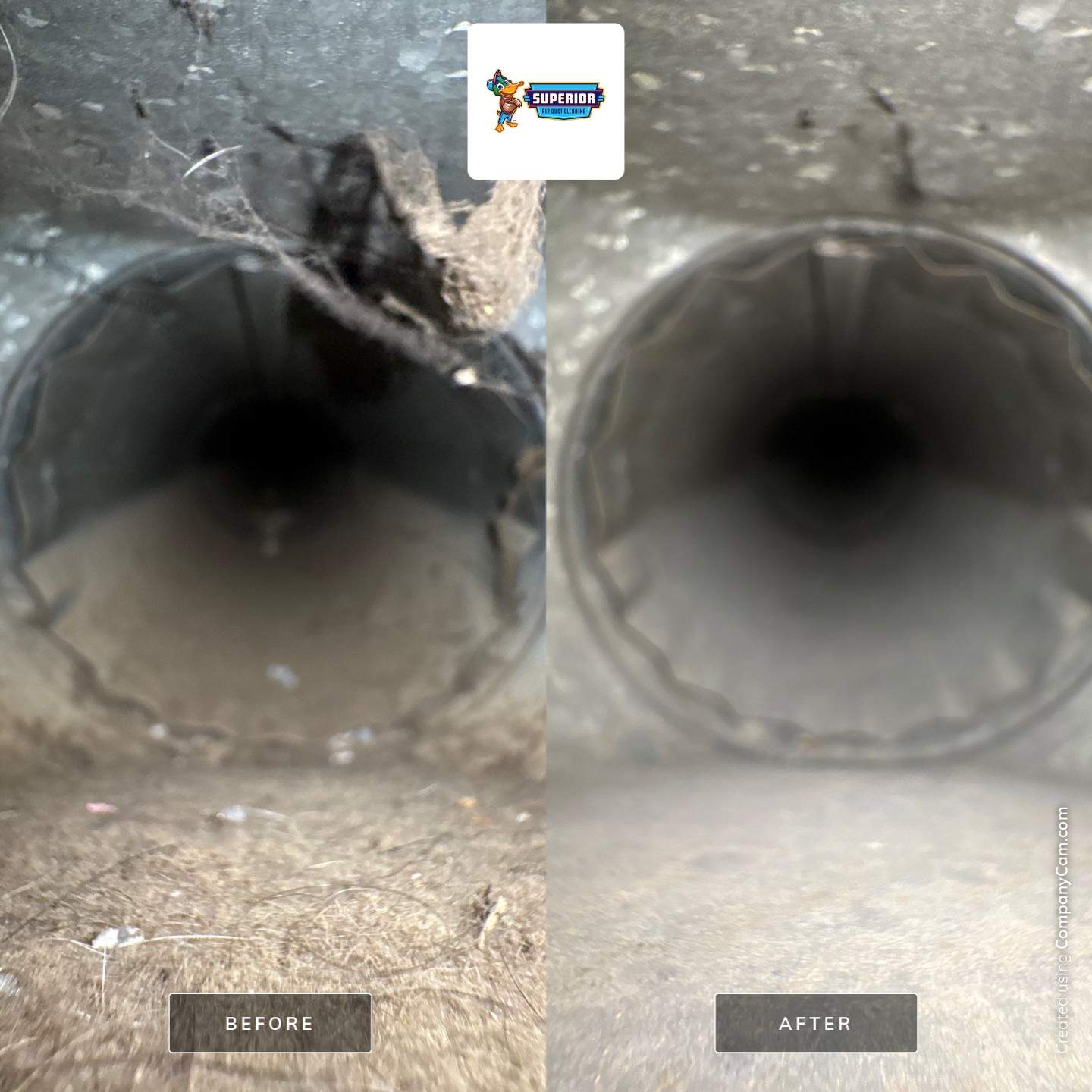 Air Duct Cleaning With a Vacuum Truck in Youngstown, OH by Superior Air Duct Cleaning