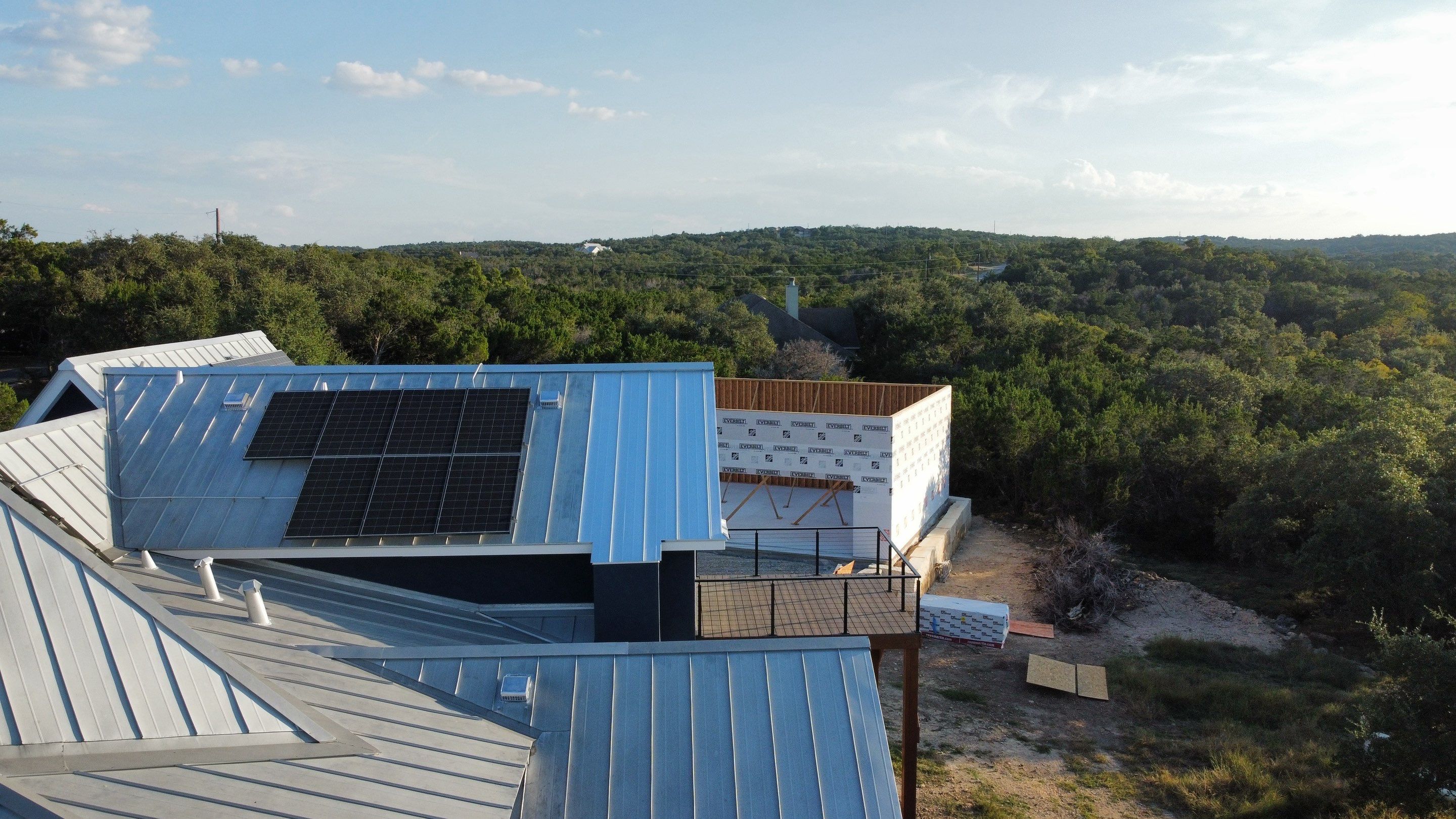 Metal Repairs & Gutter Install by First Out Roofing 
