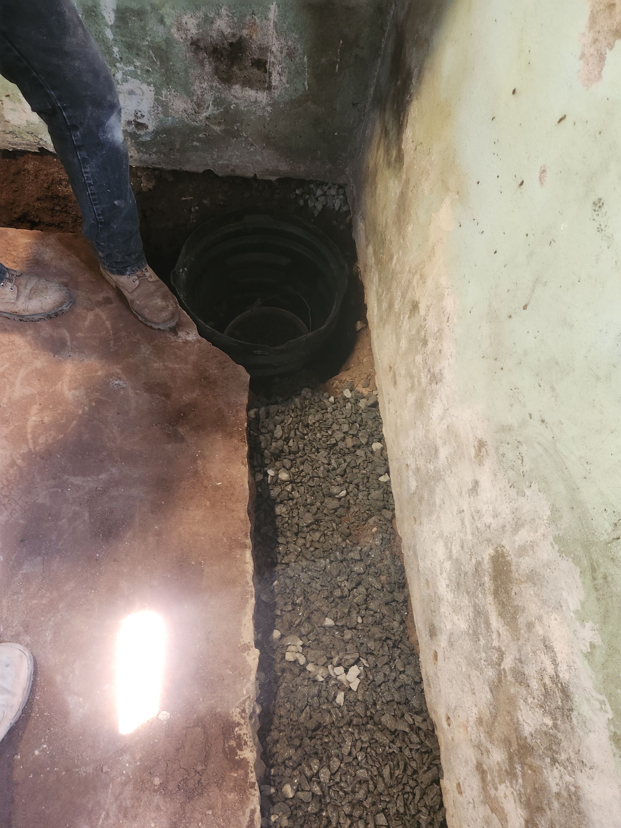 Interior French Drain West Orange NJ by Pure Service Pro, LLC 