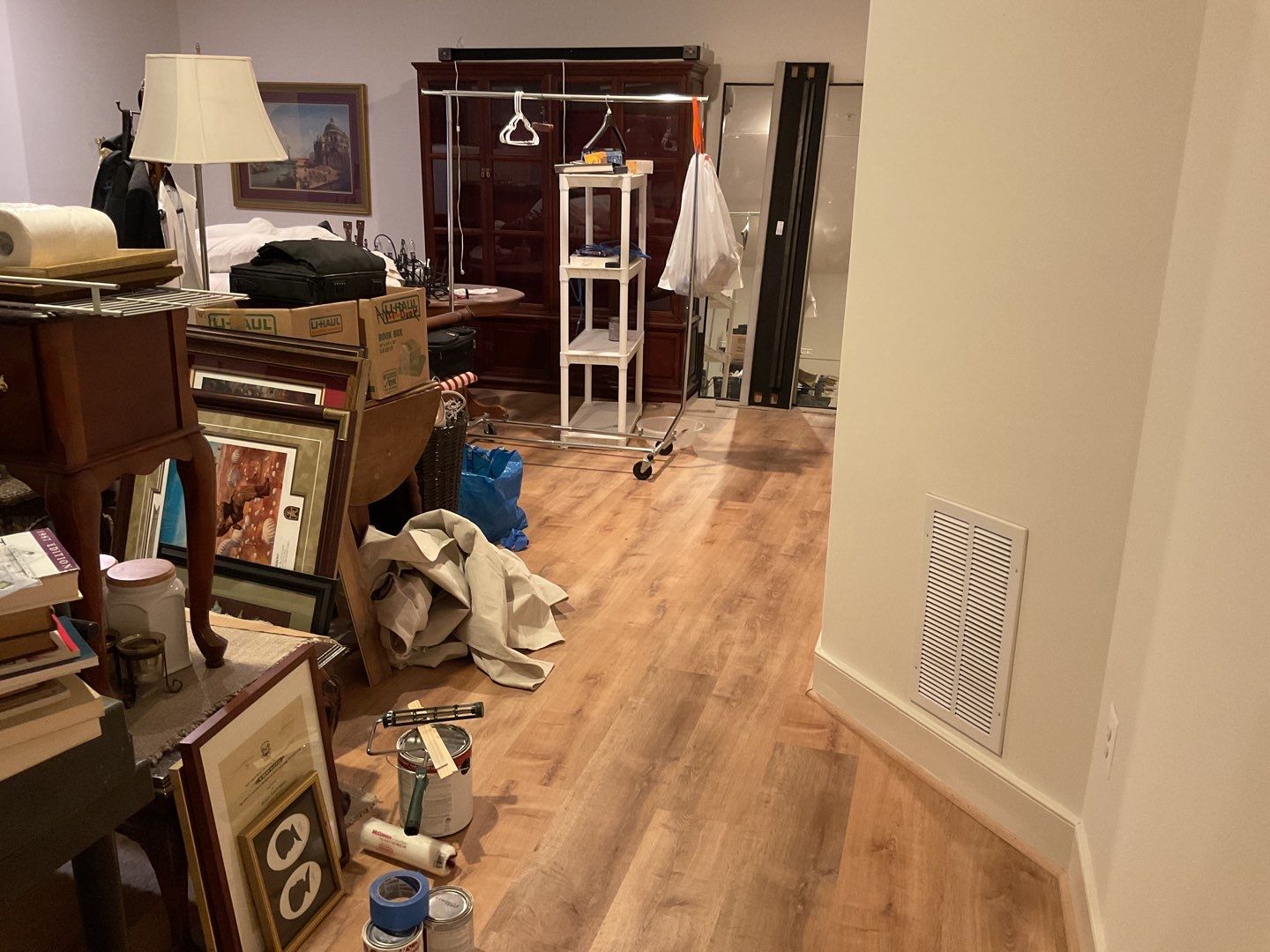 Flooring Installation using Laminate floors Installtion  by Alpha Design Services