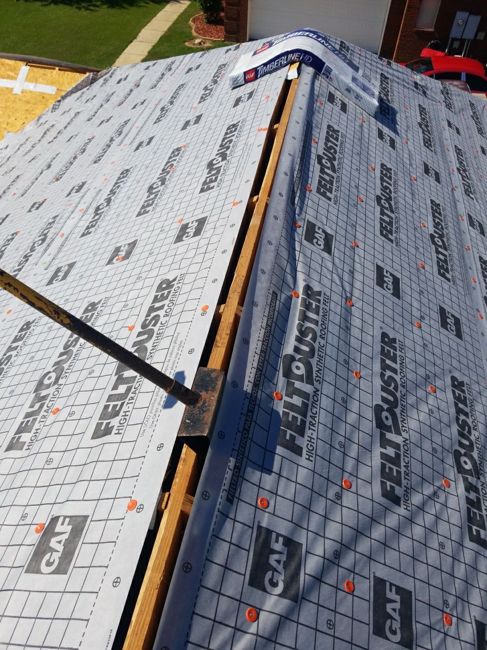 Residential Roofing Installation using Roof Replacement by American Roofing & Construction LLC