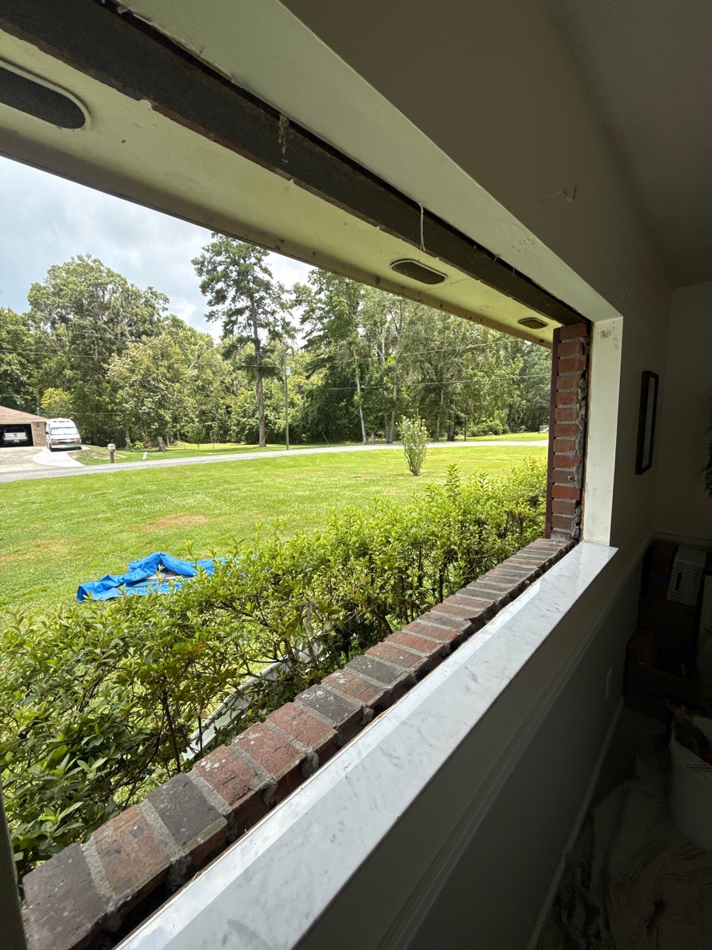 Energy-Efficient White Vinyl Window Replacement in Lake City, Florida by Windows & Doors Store
