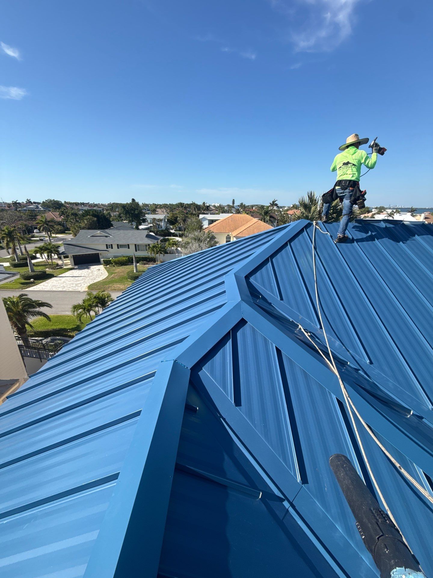 Project in St. Petersburg 33715 by Mitchell Roofing Company LLC