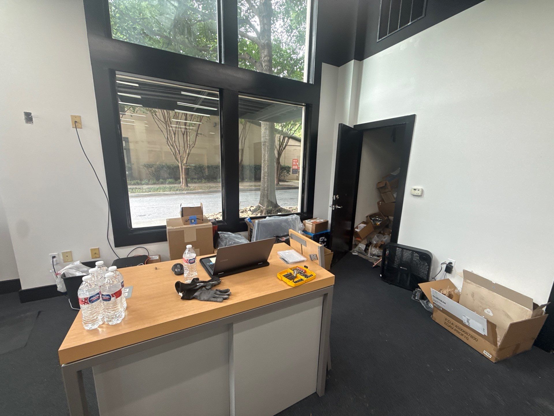 Commercial Retail Build Out for Verizon Mobile in Atlanta by Mark Allan Contracting