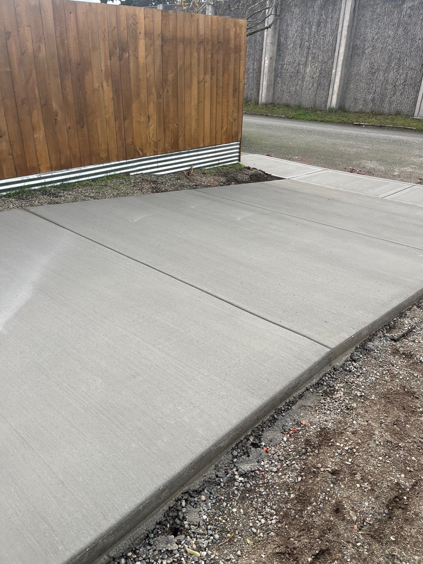 Concrete Driveway & Landscaping Project | Everett by Jireh Asphalt & Concrete Inc 