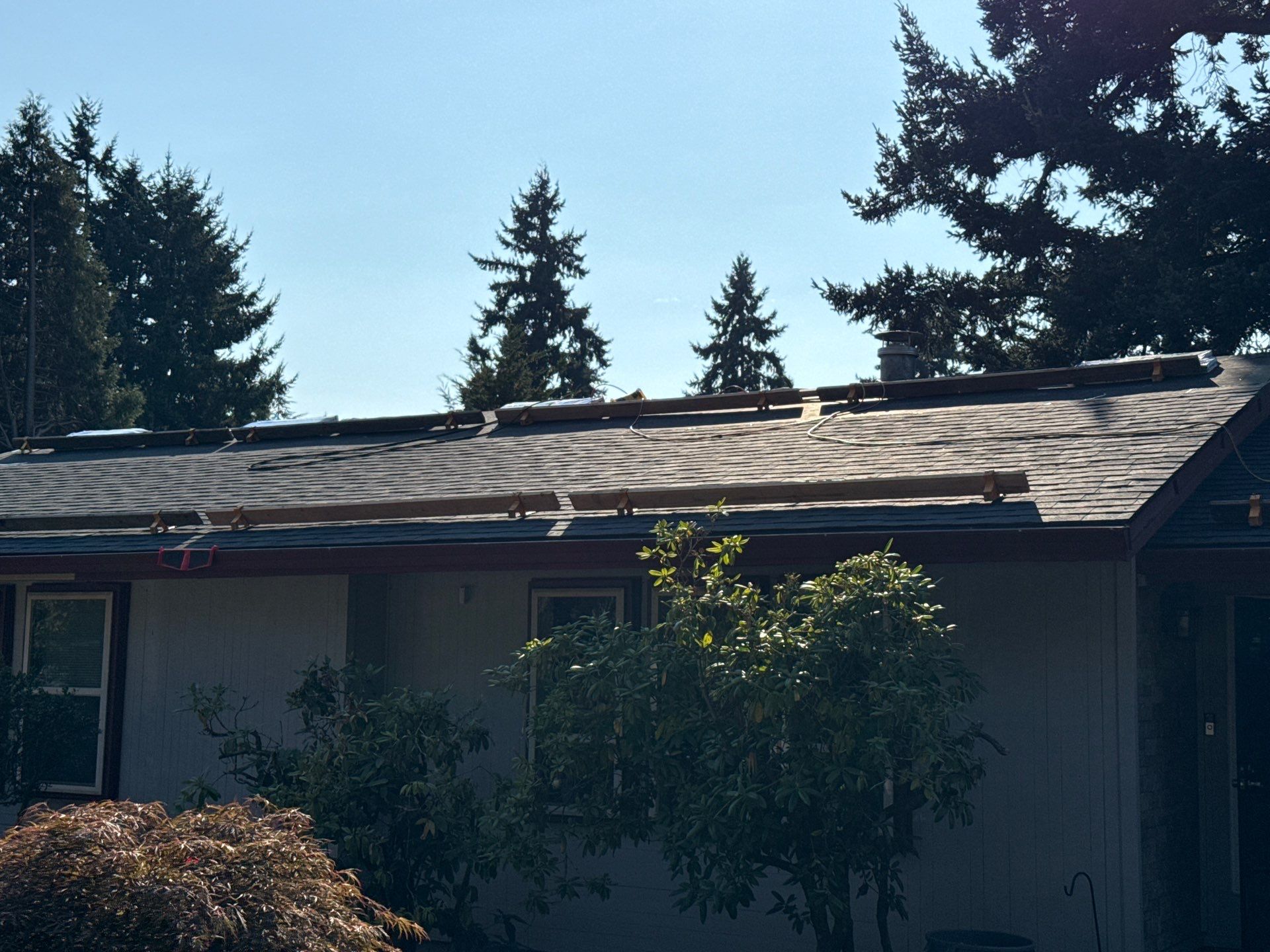 Project in Milwaukie by Tom Leach Roofing
