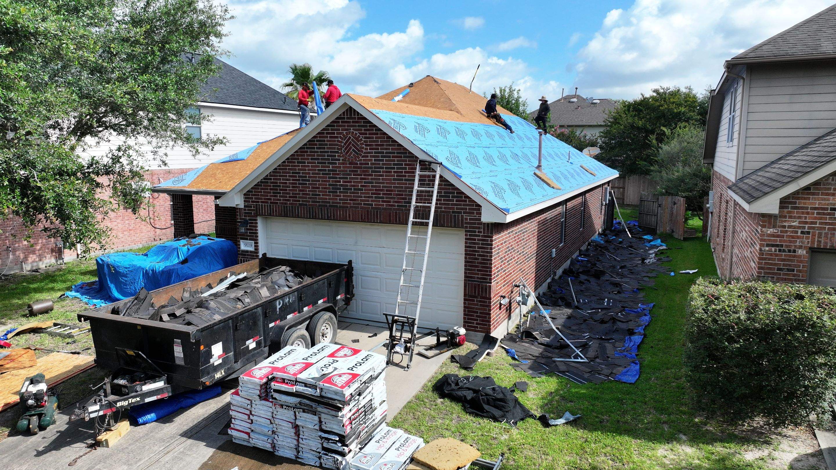 Full Roof Replacement, Tear-Off to Finish — Humble, TX by PL Roofing & SB Roofing, LLC.