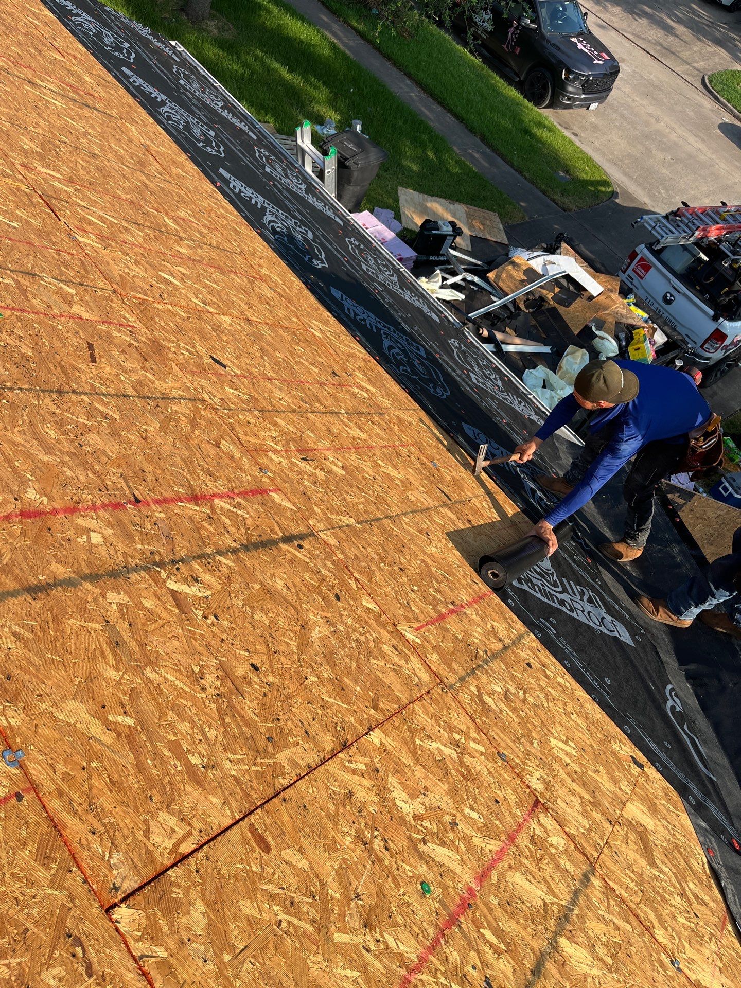 Residential Roofing Repair using Owen's Corning Duration (Lifetime) Shingles by Roof Repair Company