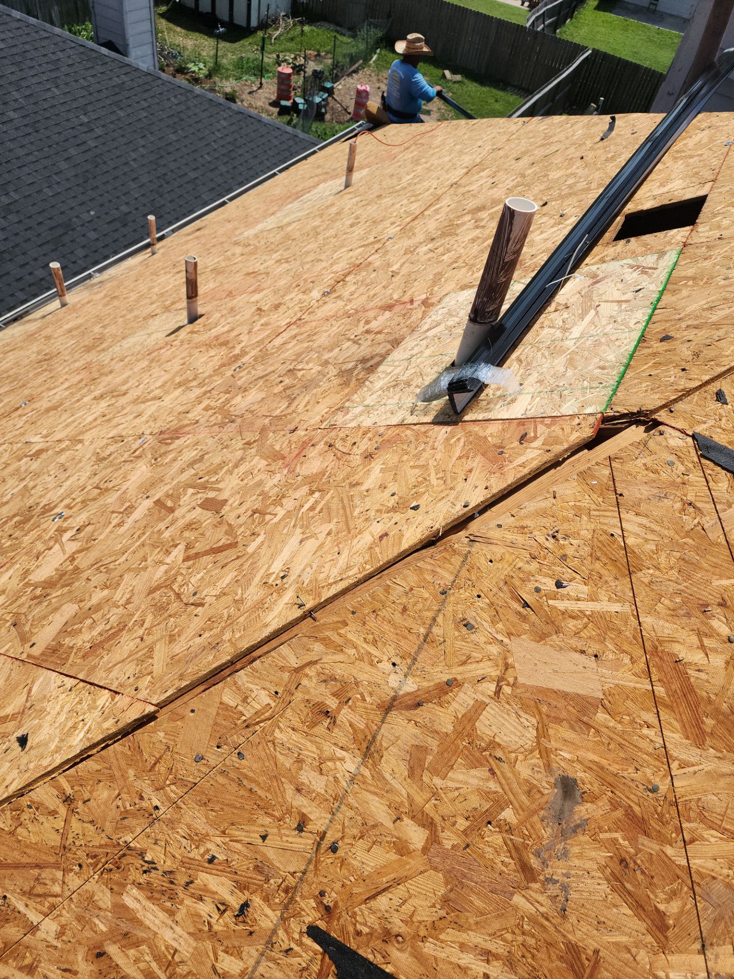 Residential Roofing Installation using Owen's Corning Duration (Lifetime) Shingles by Roof Repair Company