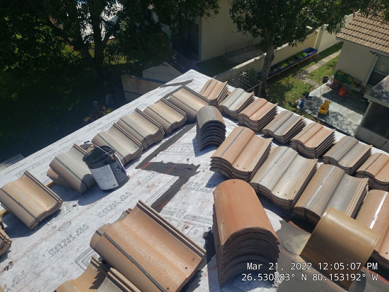 Residential Roofing Installation using Eagle Roofing Tile by BLUES BROTHERS ROOFING