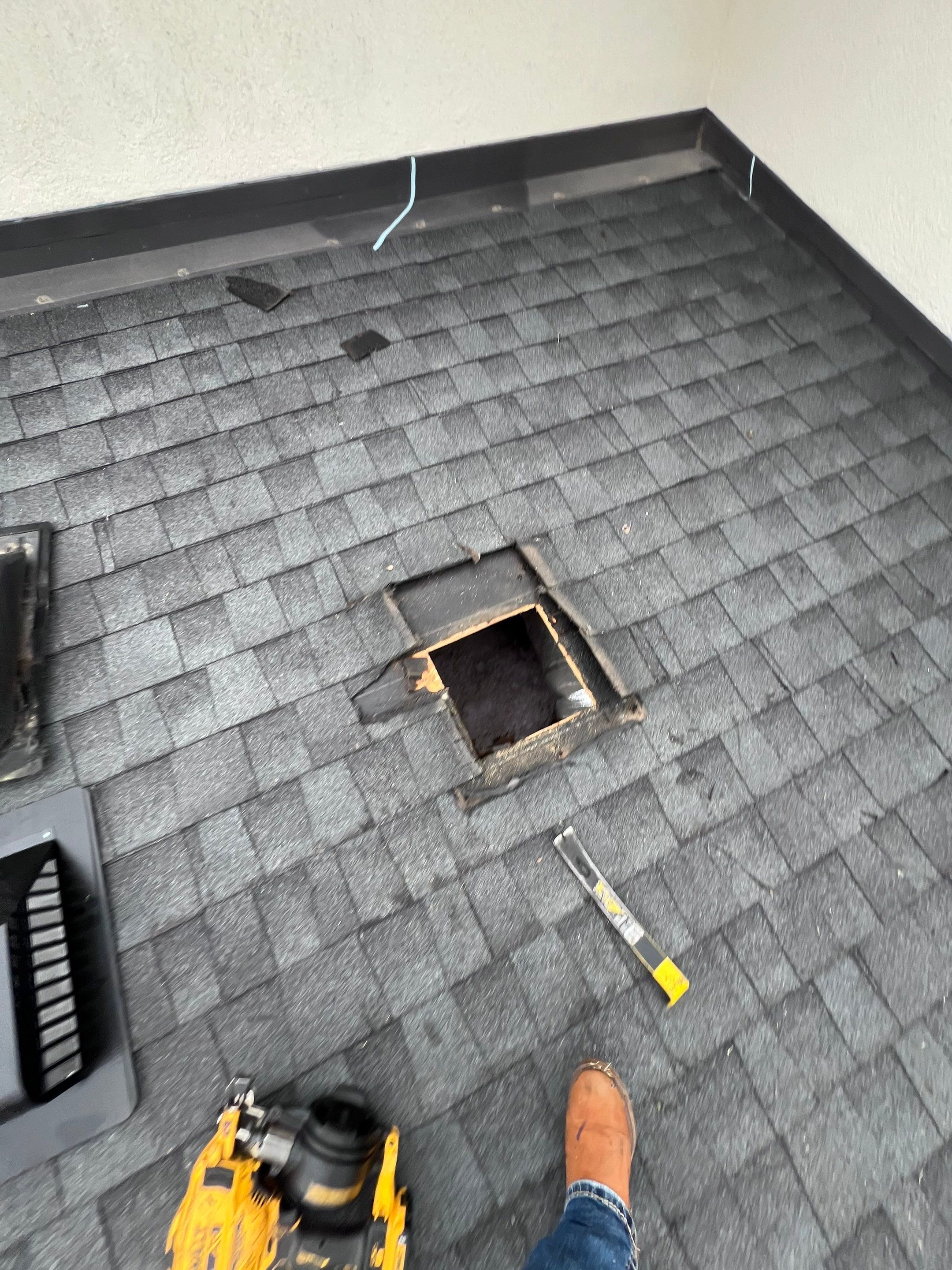 Hail Damage using Owen's Corning Duration (Lifetime) Shingles by Roof Repair Company