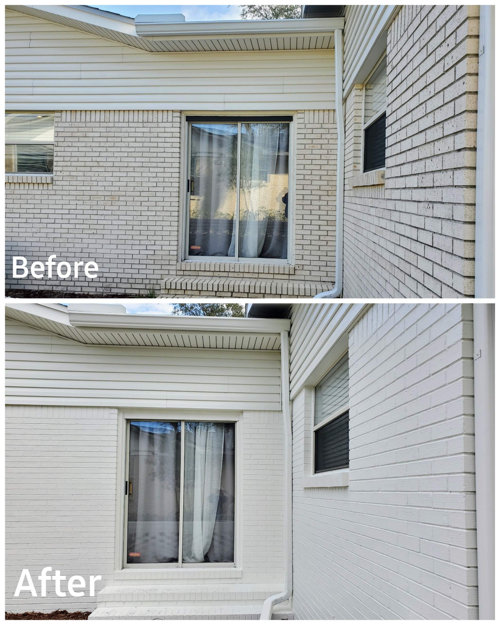 Exterior Brick Painting Service in Jacksonville FL 32217 by A New Leaf Painting, LLC
