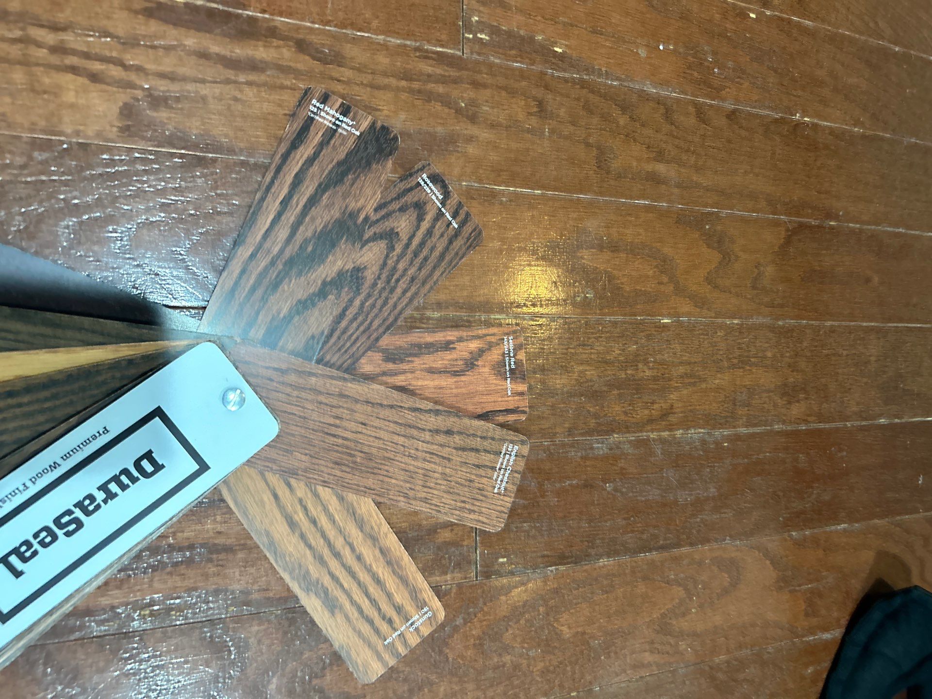UPGRADE to solid oak stair treads by Footprints Floors of East Atlanta