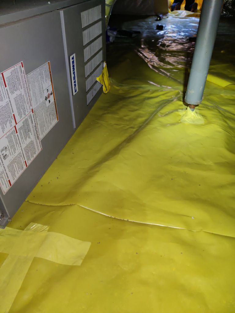 Crawl Space Encapsulate by Accountable Home Services
