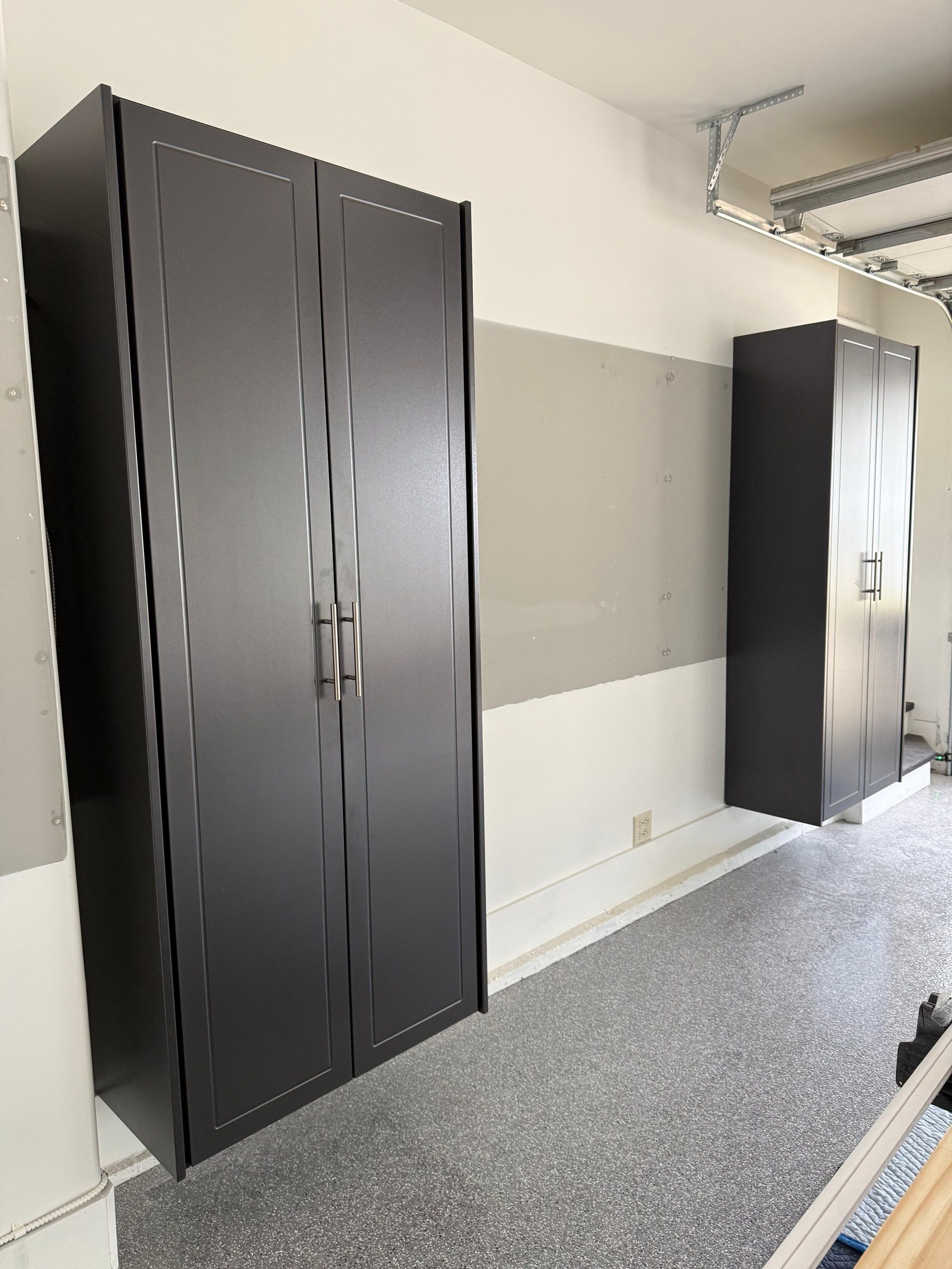 Custom Cabinet Installation in Mission Hills by Banner Garage