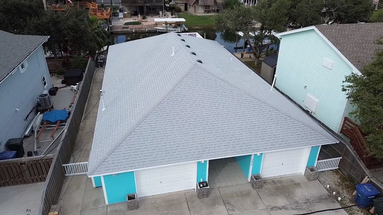 Residential Roofing Installation using Owens Corning Shasta White by Lighthouse Roofing