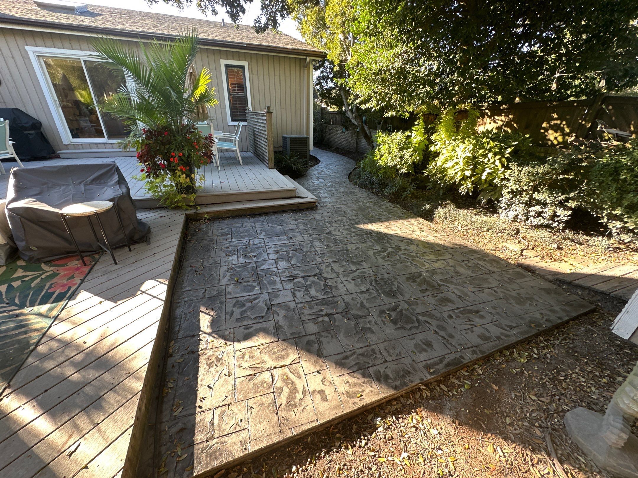 Project in Virginia Beach by Sam The Concrete Man Virginia Beach